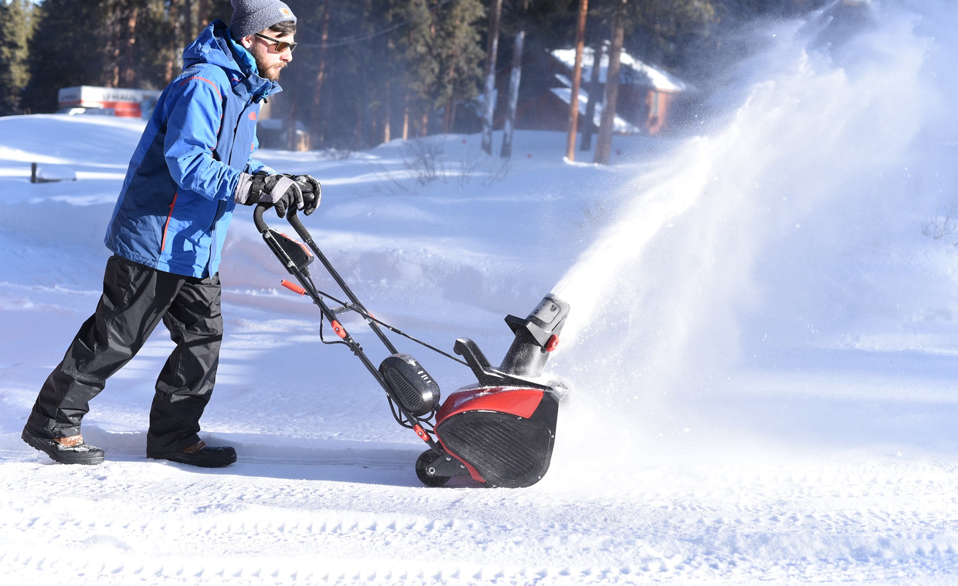 How to make my snowblower throw snow farther