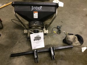 fertilizer spreader jrco broadcast